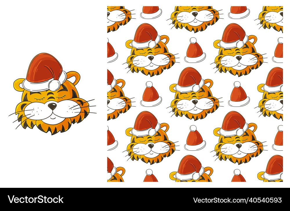 Cute set of element and seamless pattern ideal Cute set of element and seamless pattern ideal vector image