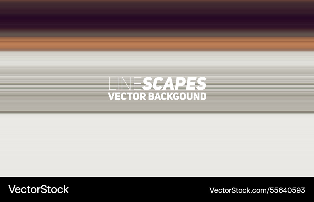 Linescapes gradient background minimal Linescapes gradient background minimal vector image