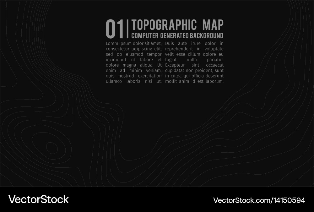 Topographic map background with space for copy Topographic map background with space for copy vector image