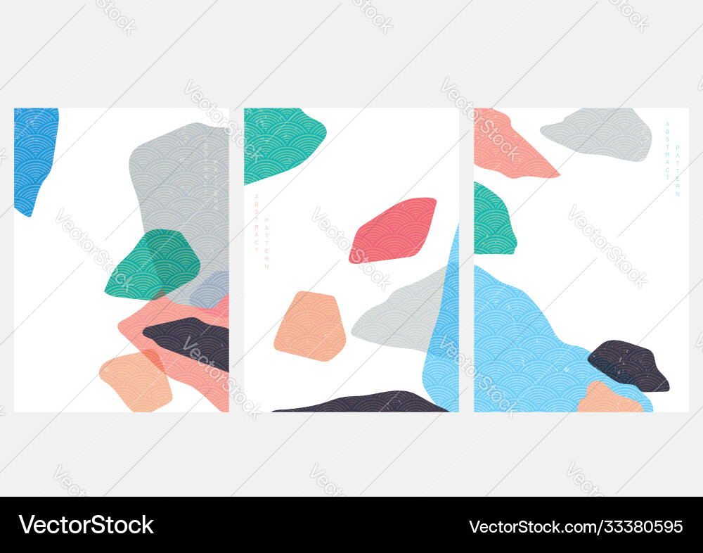 Abstract background with japanese pattern Abstract background with japanese pattern vector image