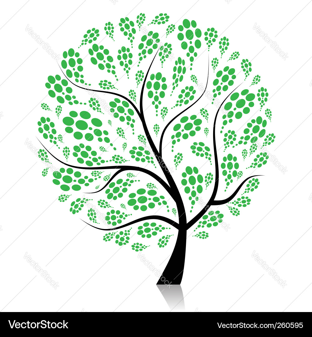 Tree vector image