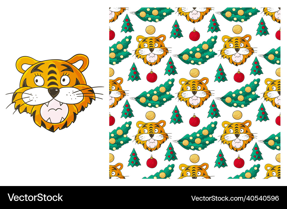 Cute set of element and seamless pattern ideal Cute set of element and seamless pattern ideal vector image