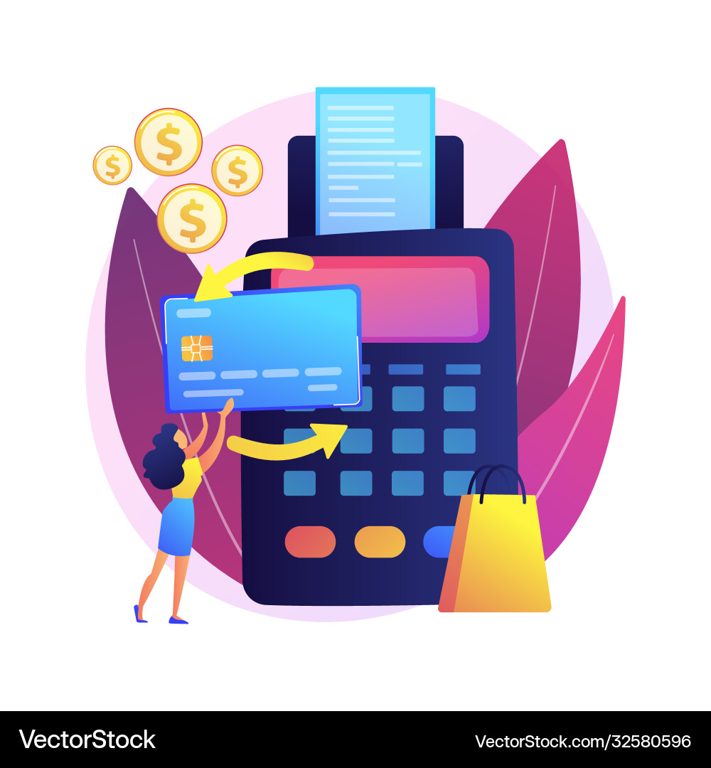 Payment Processing Concept Vector Image