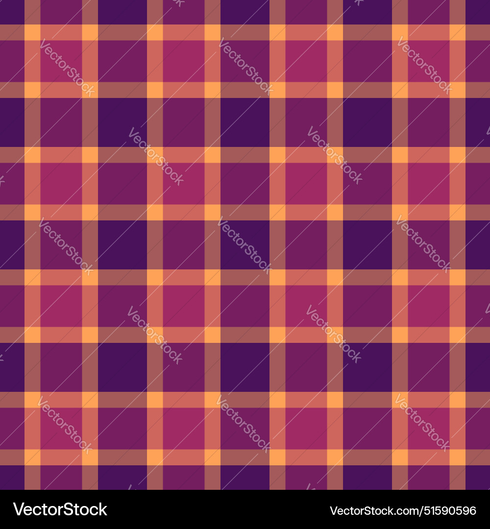 Plaid check fabric of background pattern Vector Image
