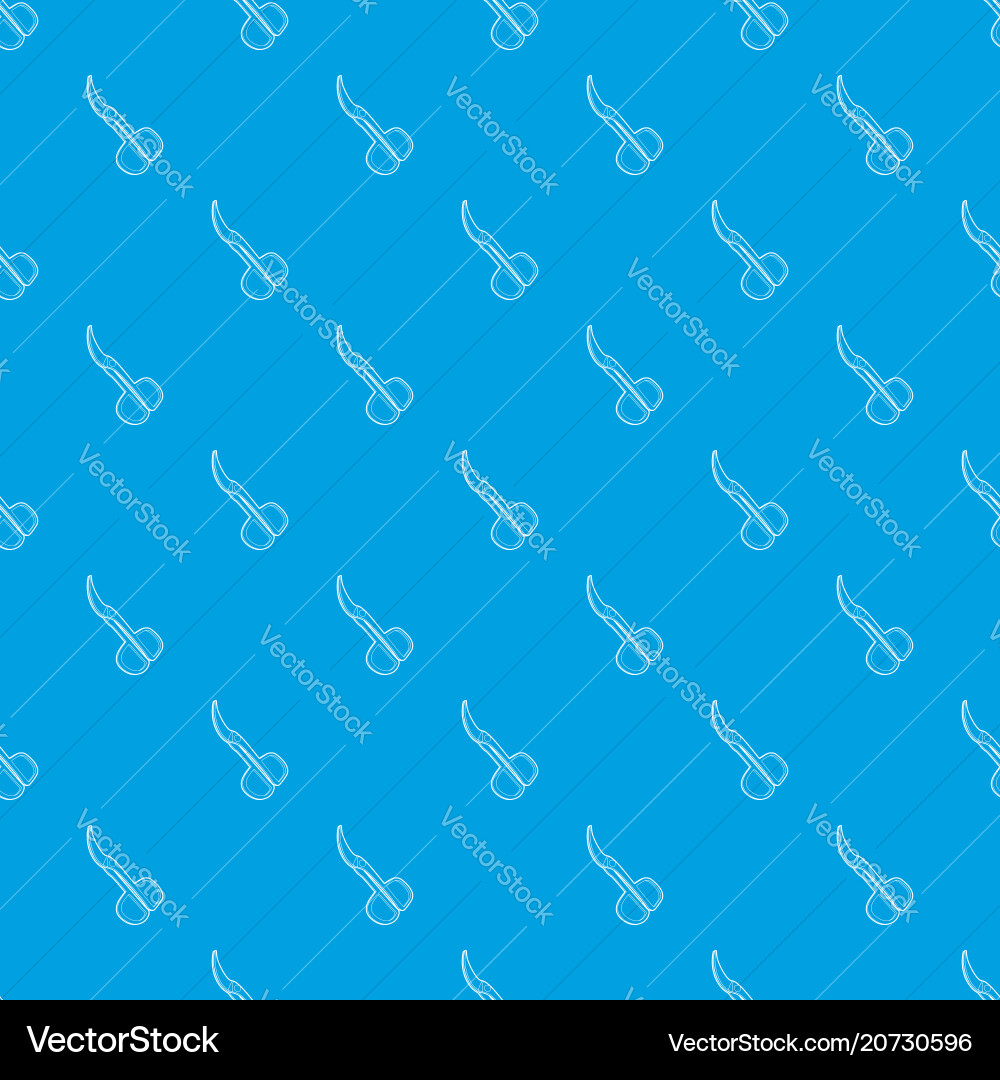 Scissors pattern seamless blue Scissors pattern seamless blue Vector Image