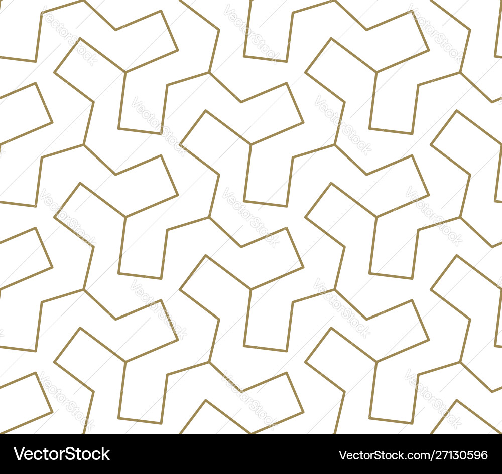 Seamless pattern with abstract geometric line Seamless pattern with abstract geometric line Vector Image
