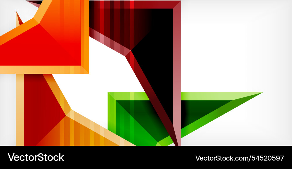 Abstract background color triangles and arrows Abstract background color triangles and arrows vector image