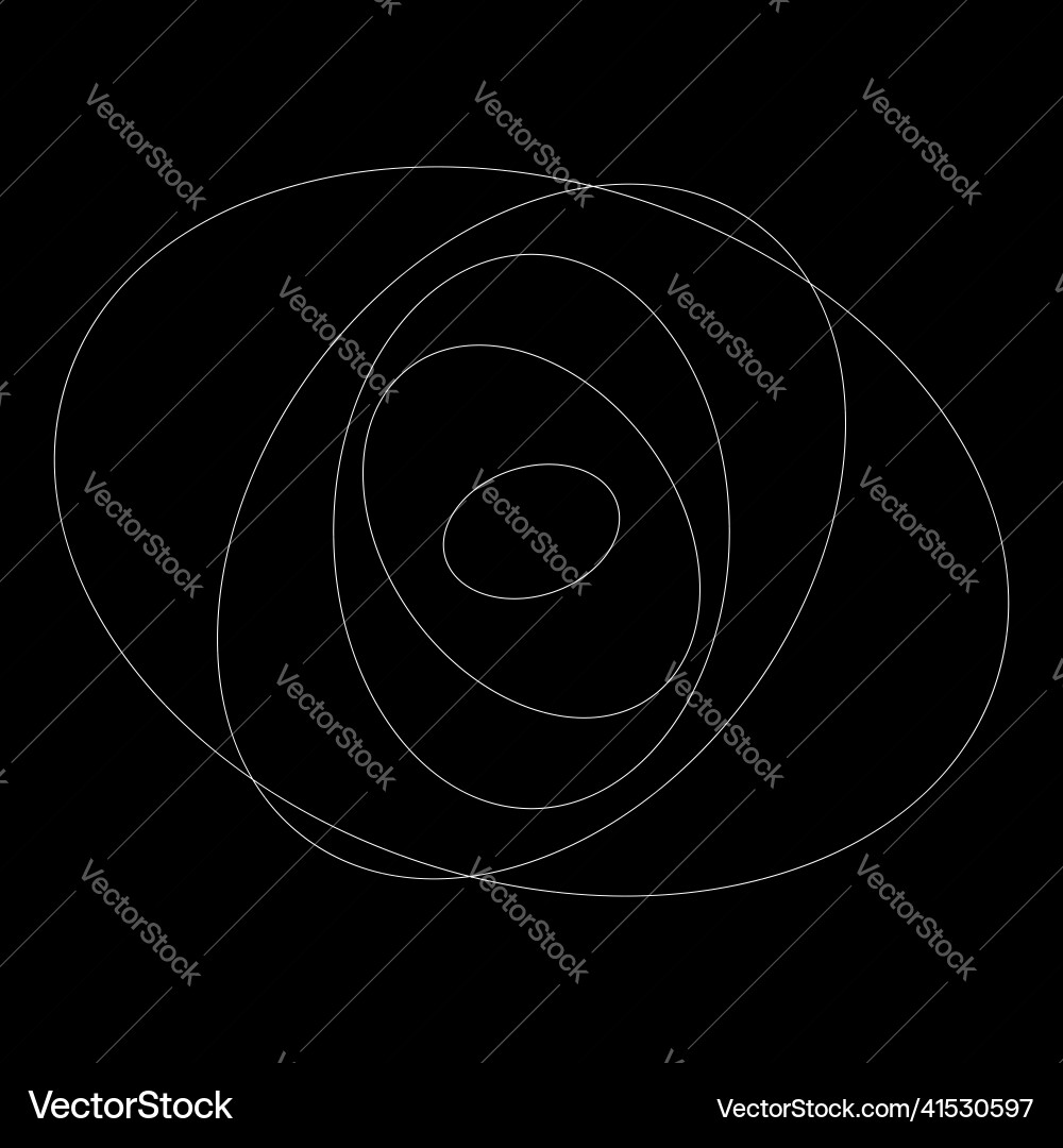 Abstract random circles geometric circular element Abstract random circles geometric circular element vector image