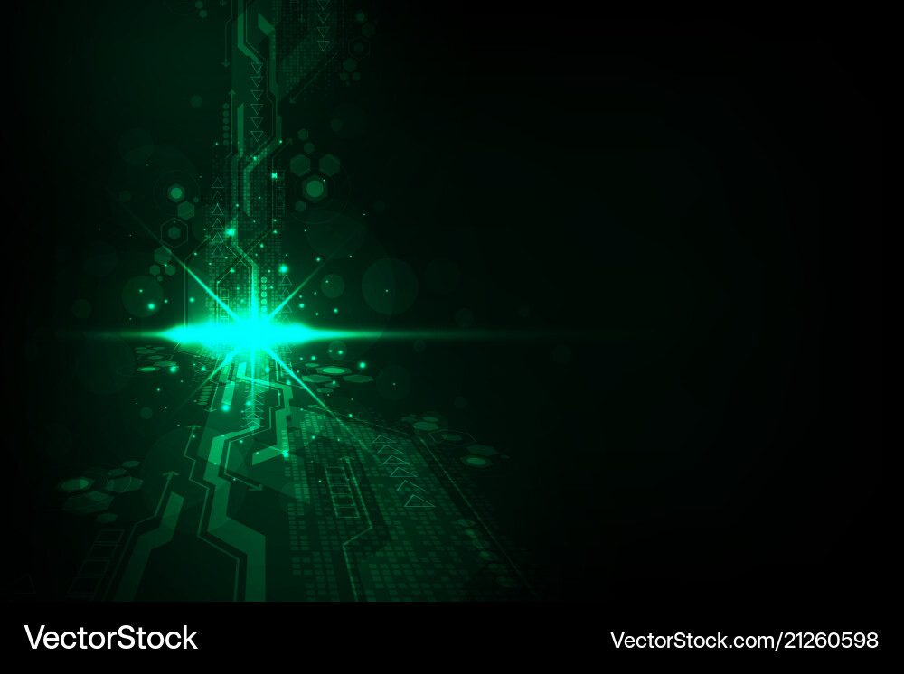 Complexity of the digital system Vector Image
