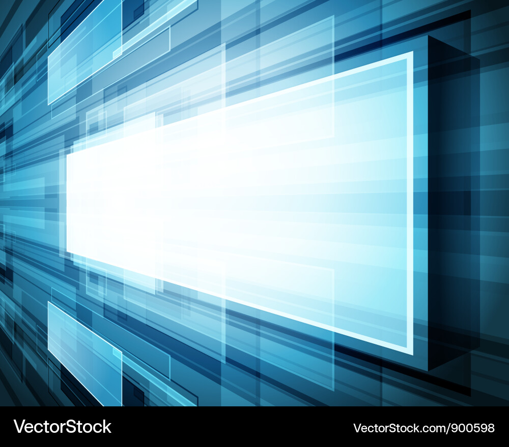 Digital Matrix Background vector image