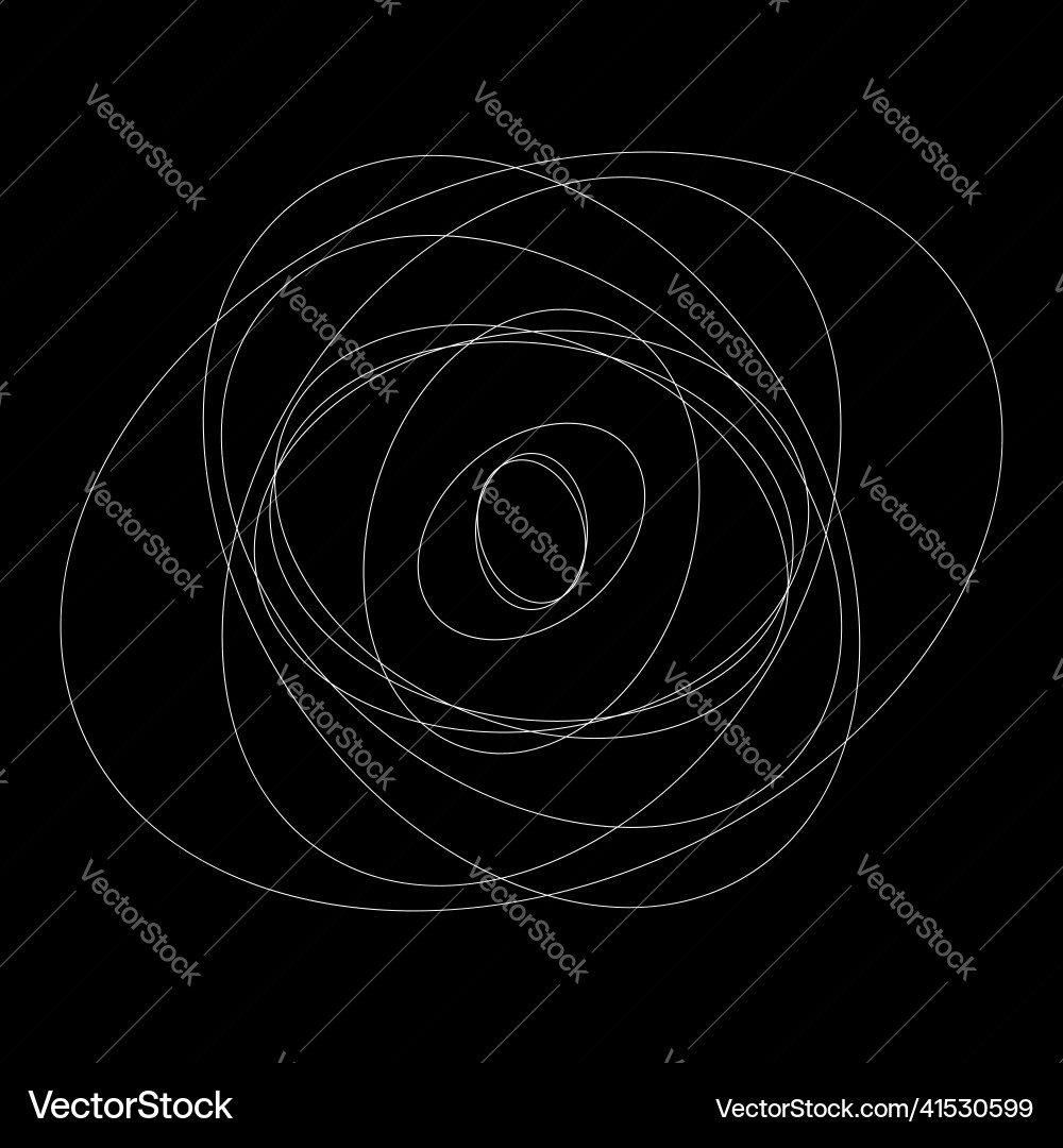 Abstract random circles geometric circular element Abstract random circles geometric circular element vector image