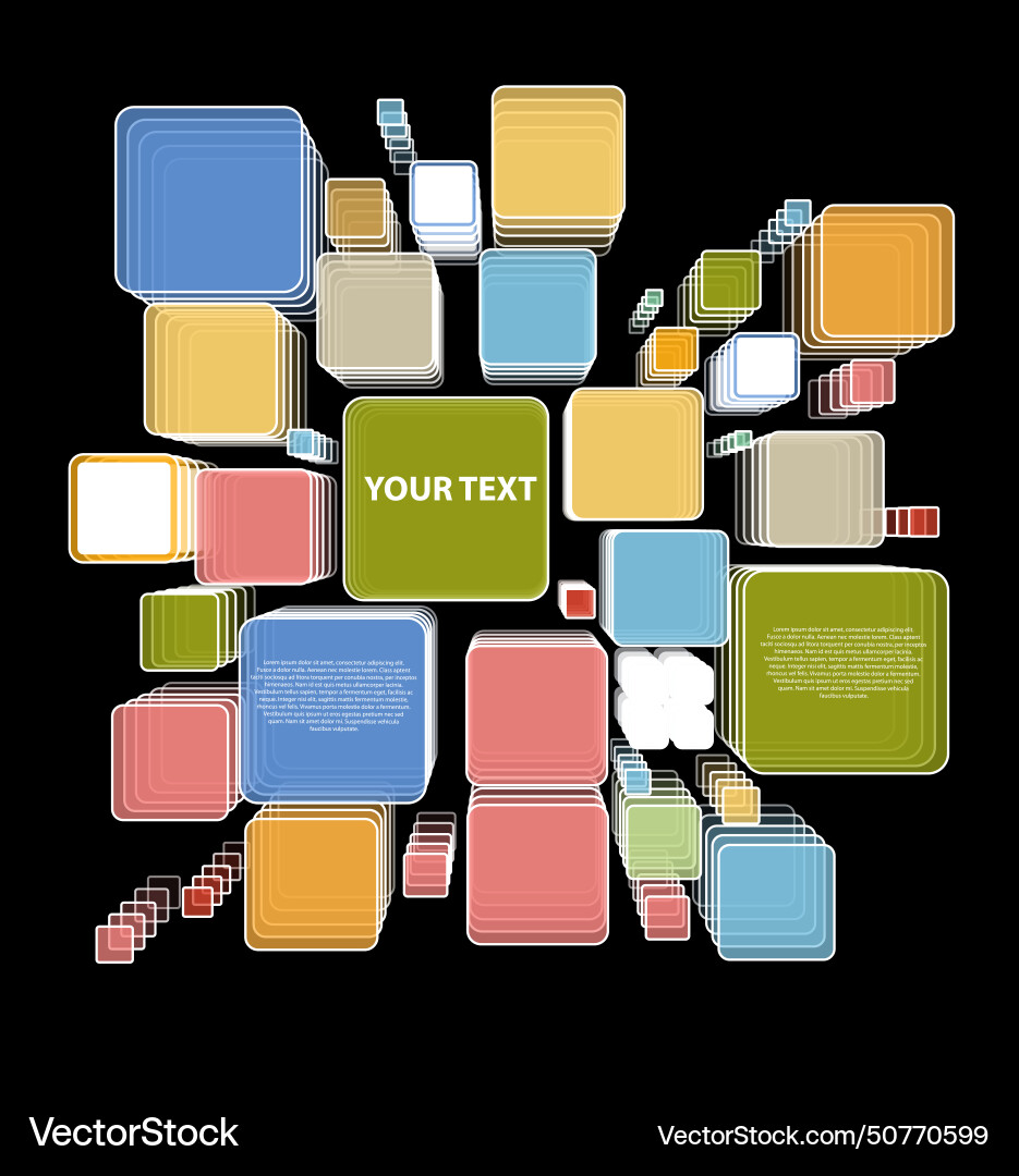 Abstract technology design background Vector Image