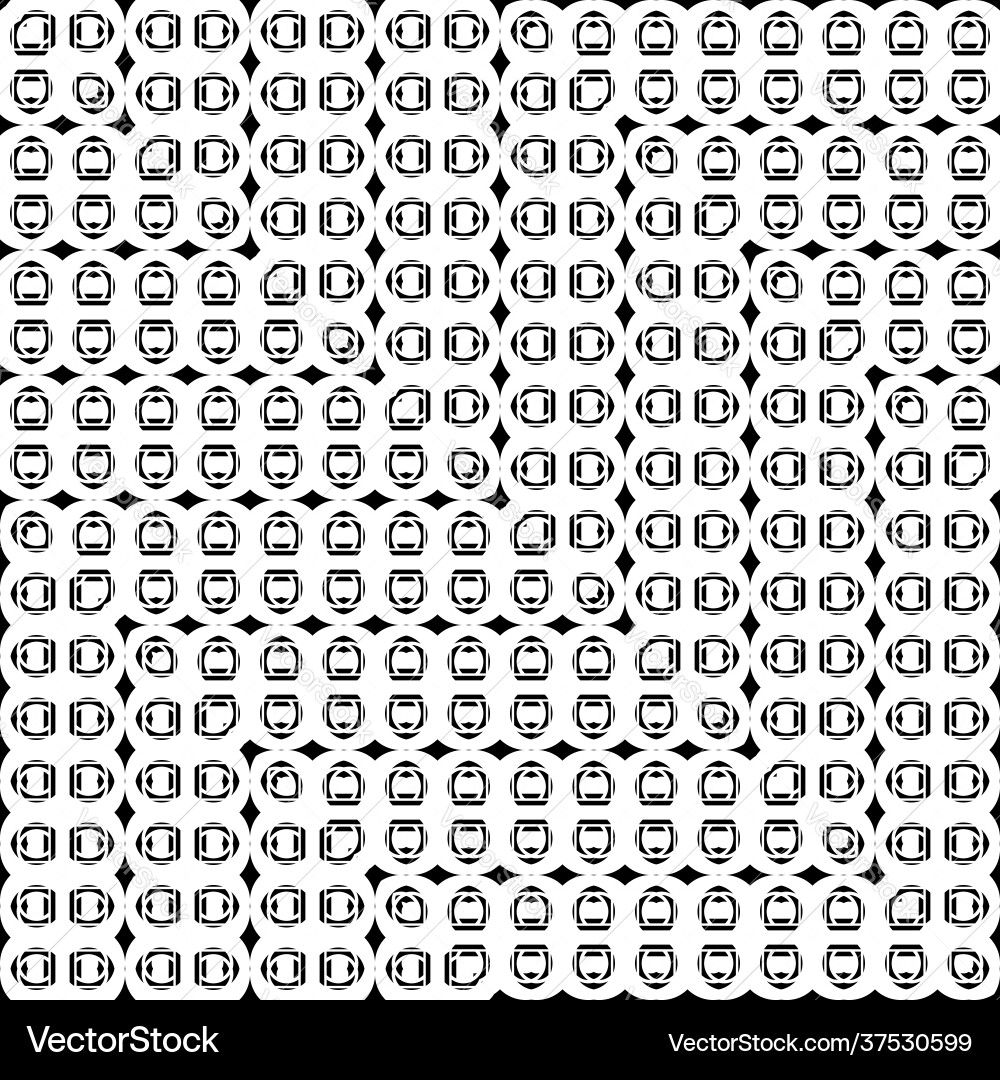 Design seamless monochrome zigzag pattern Vector Image