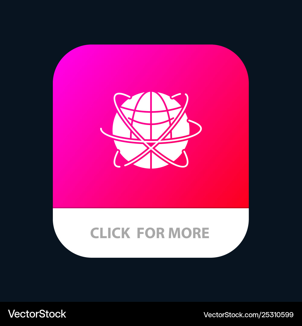 Globe business data global internet resources Vector Image