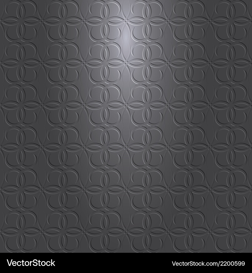 Gray or black background with pattern and light vector image