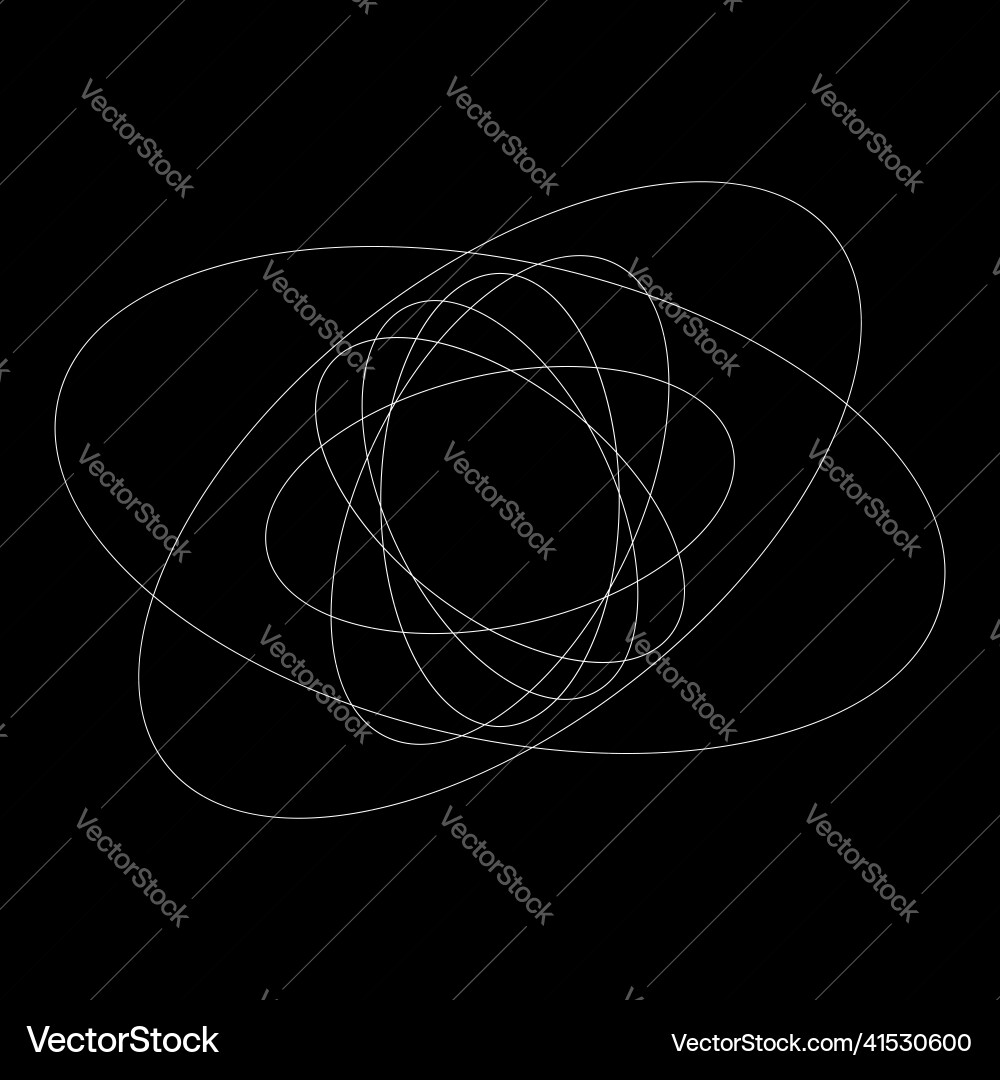 Abstract random circles geometric circular element Abstract random circles geometric circular element vector image