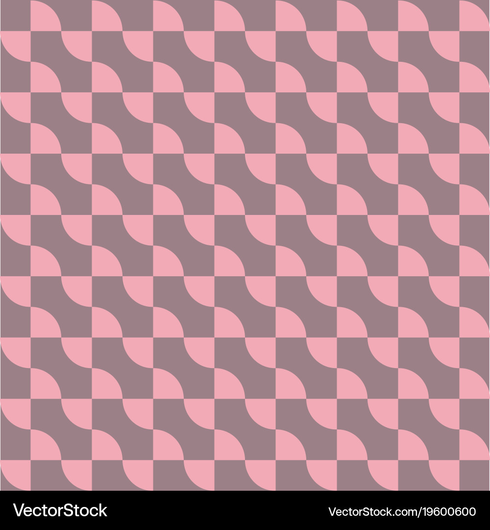 Curve line repeating seamless pattern design Vector Image