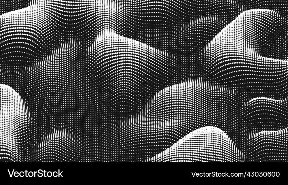 Point wave noise texture abstract dot background Point wave noise texture abstract dot background vector image
