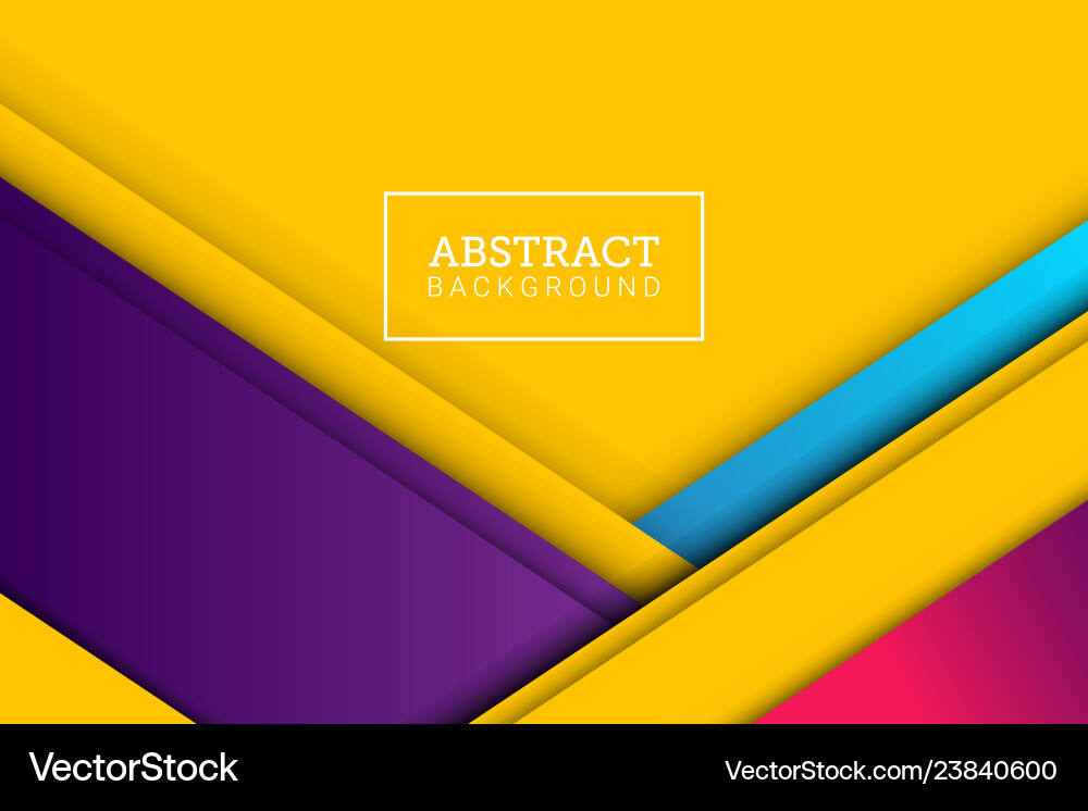 Wavy Geometric Abstract Background Vector Image