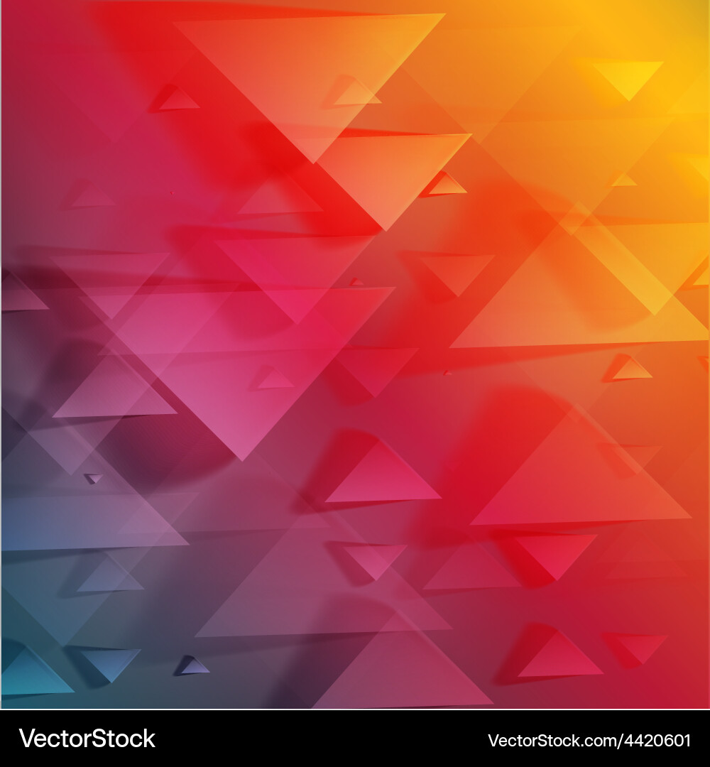 Background abstract polygon triangle Vector Image
