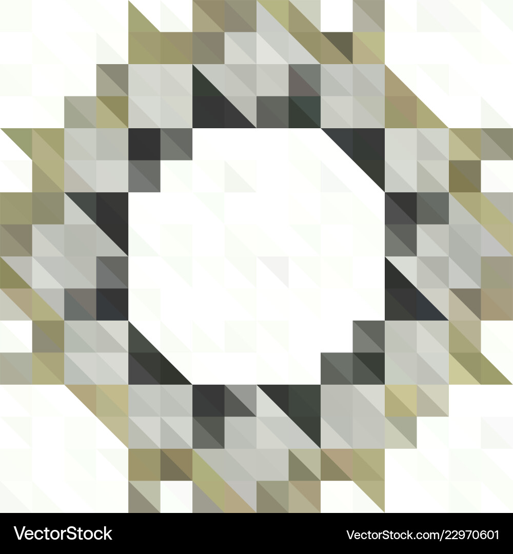 Gold triangular low poly mosaic abstract pattern Gold triangular low poly mosaic abstract pattern vector image