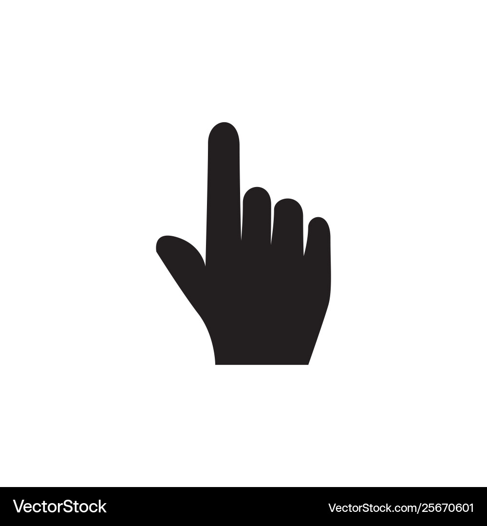 Maus Cursor Symbol - Pfeilklick Pointer isoliert Maus Cursor Symbol - Pfeilklick Pointer isoliert vektorbild