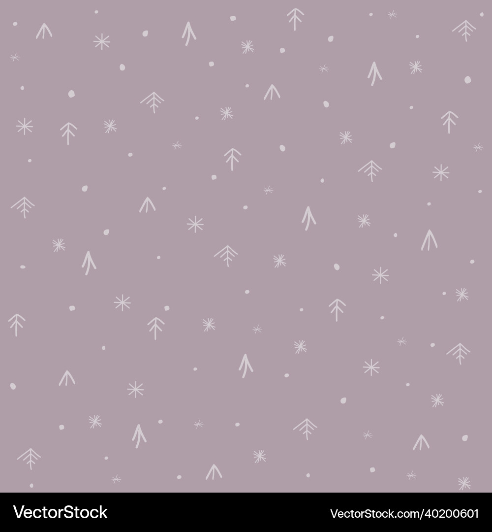 Seamless pattern with christmas tree Seamless pattern with christmas tree vector image