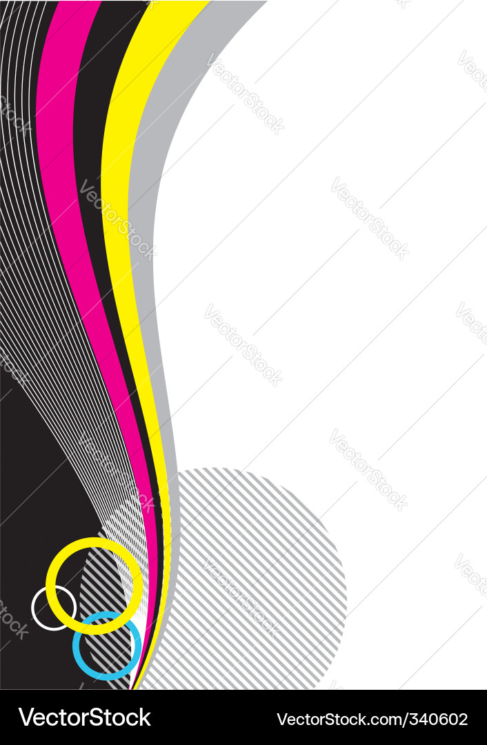 Abstract background for design vector image