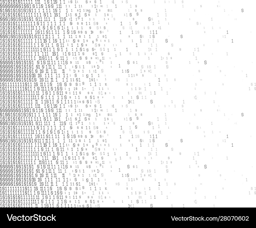 Binärer Computercode abstrakte Technologie Binärer Computercode abstrakte Technologie vektorbild
