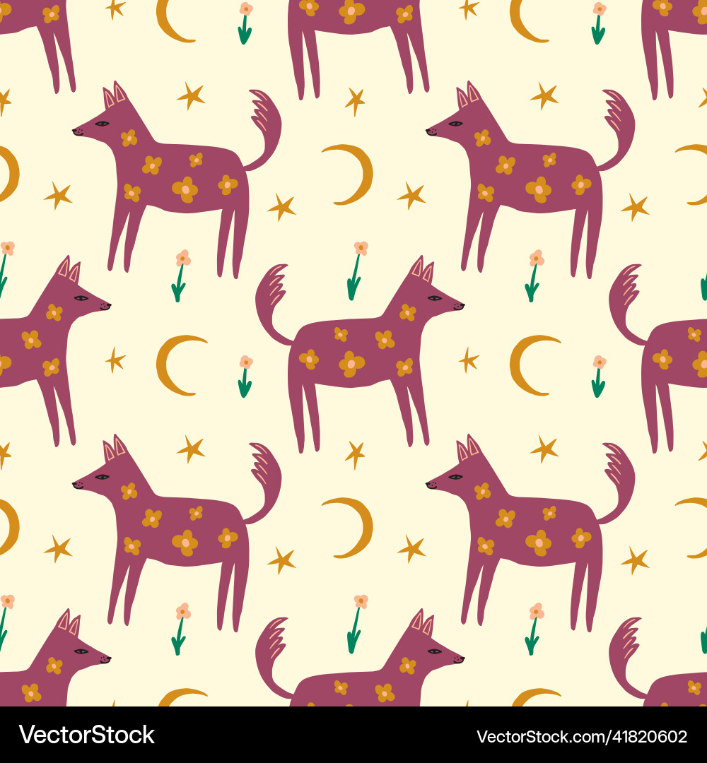 Clipart Hund nahtlos Muster Hunde Rasse Clipart Hund nahtlos Muster Hunde Rasse vektorbild
