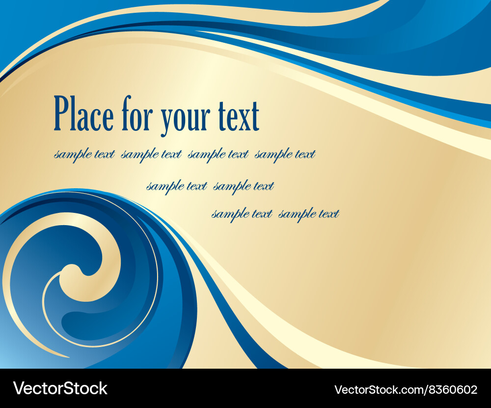Dynamic Abstract Flow Background vector image