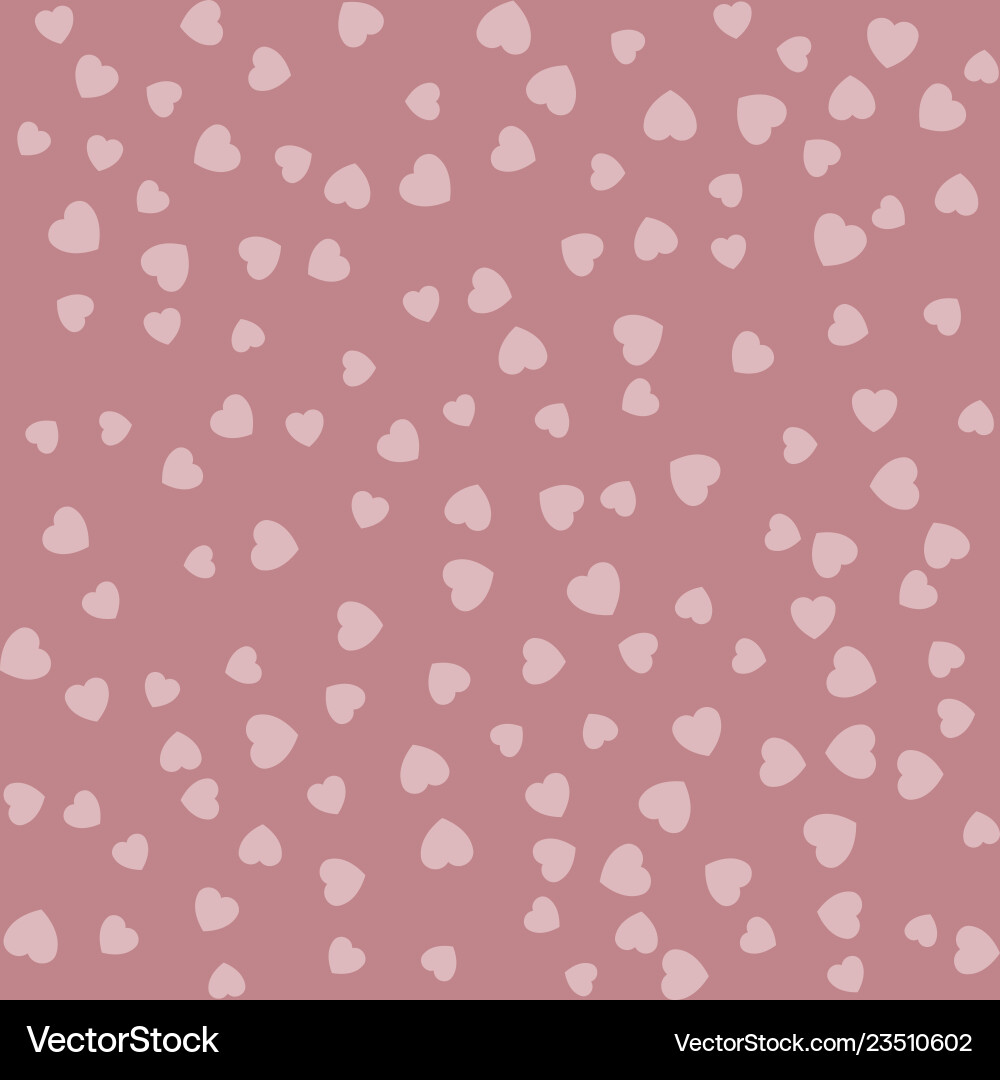Falling Hearts Background vector image
