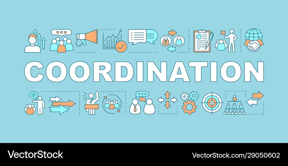 Skill Development & Teamwork Concepts vector image