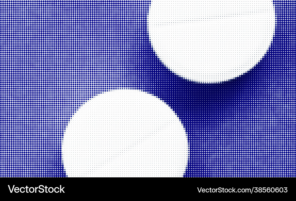 Abstract background is made up many circles Vector Image