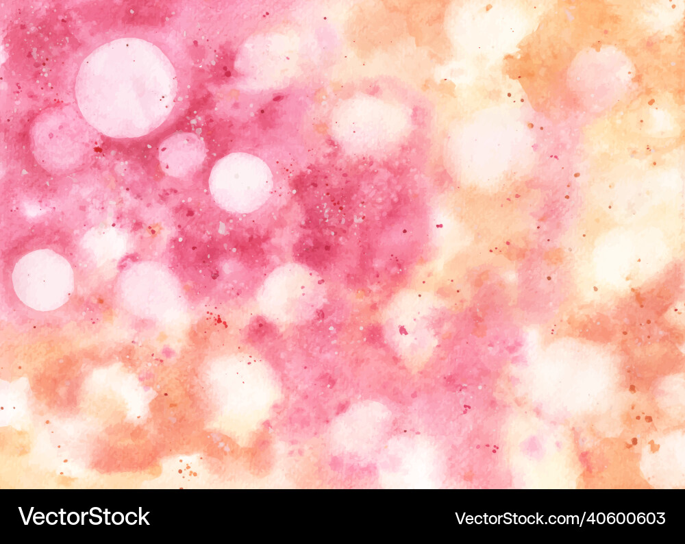 Abstract background with bokeh on pink and orange Abstract background with bokeh on pink and orange vector image
