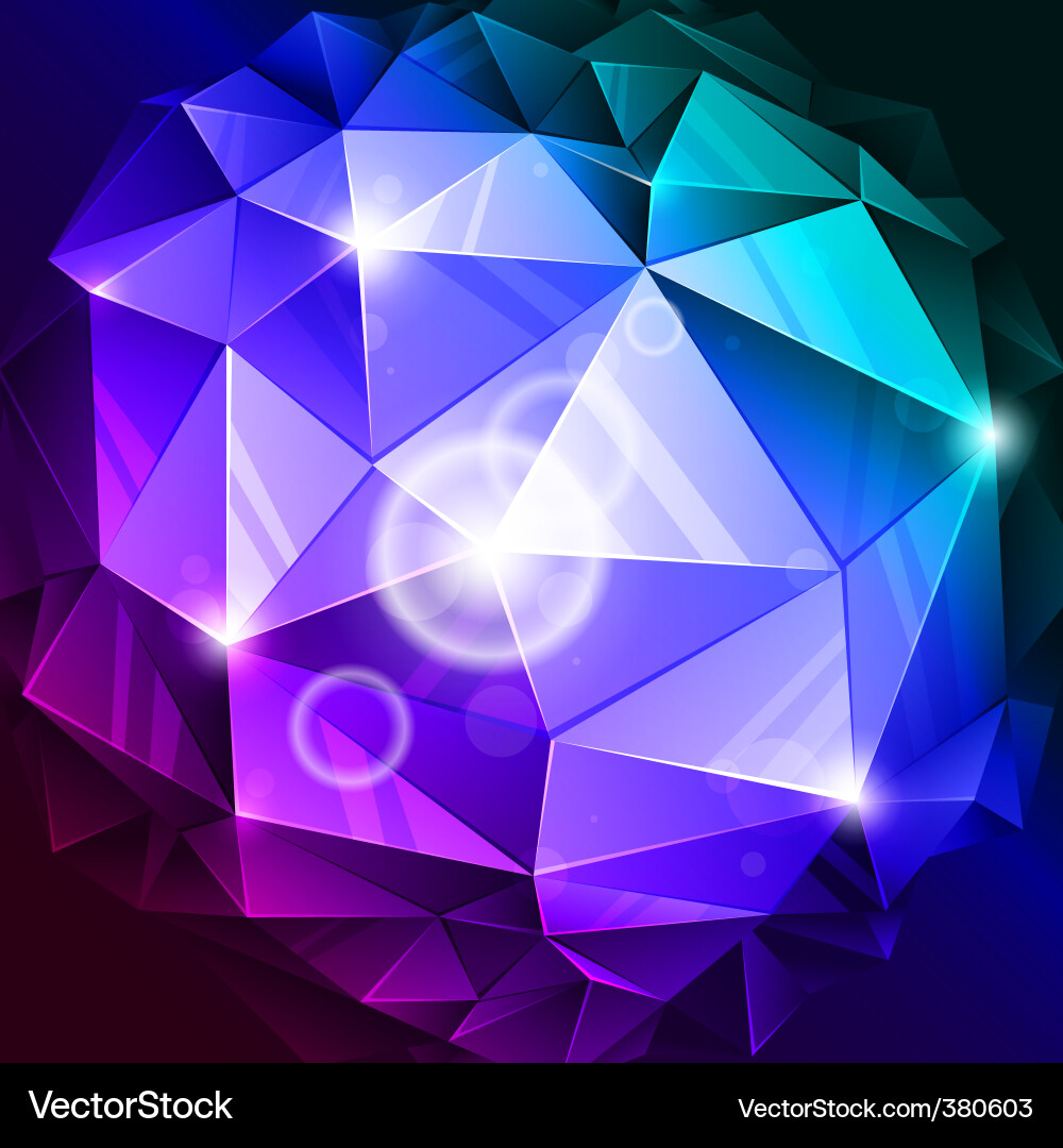 Abstract Blue Sphere Royalty Free Vector Image