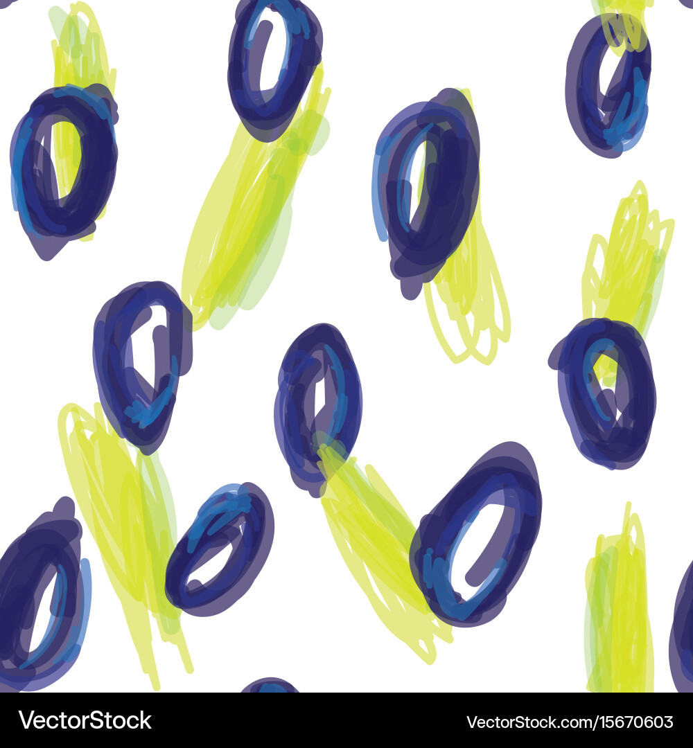 Abstract Paint Splatter Pattern Vector Image