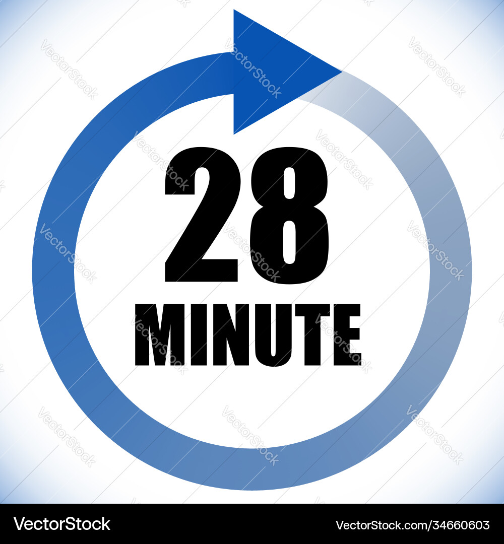 Numbers numerals dial time duration and schedule Numbers numerals dial time duration and schedule vector image