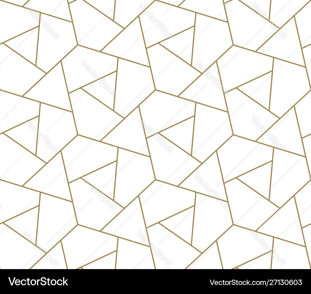 Seamless pattern with abstract geometric line Vector Image