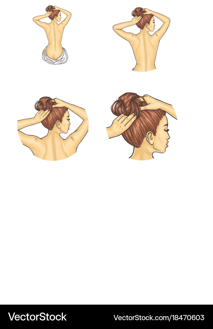 Set of pop art round avatar icons for users Vector Image