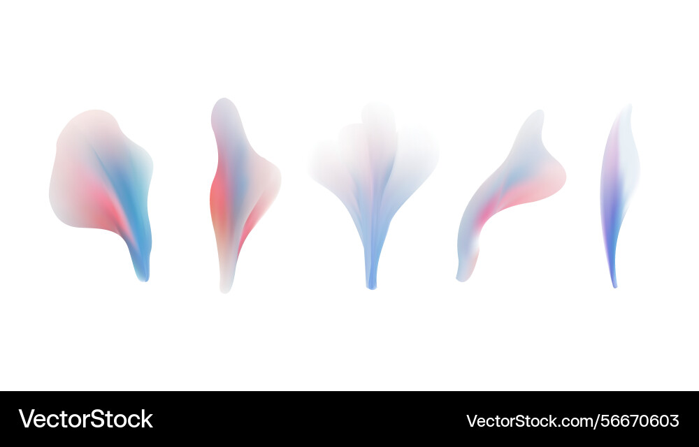 Soft and blurred abstract shapes in beautiful Soft and blurred abstract shapes in beautiful vector image