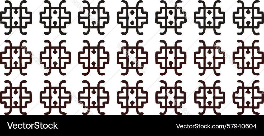 Abstract Butterfly Pattern Vector Image