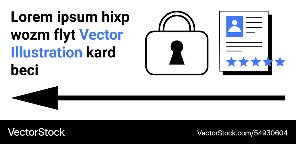 Data security and privacy concept with documents Data security and privacy concept with documents vector image