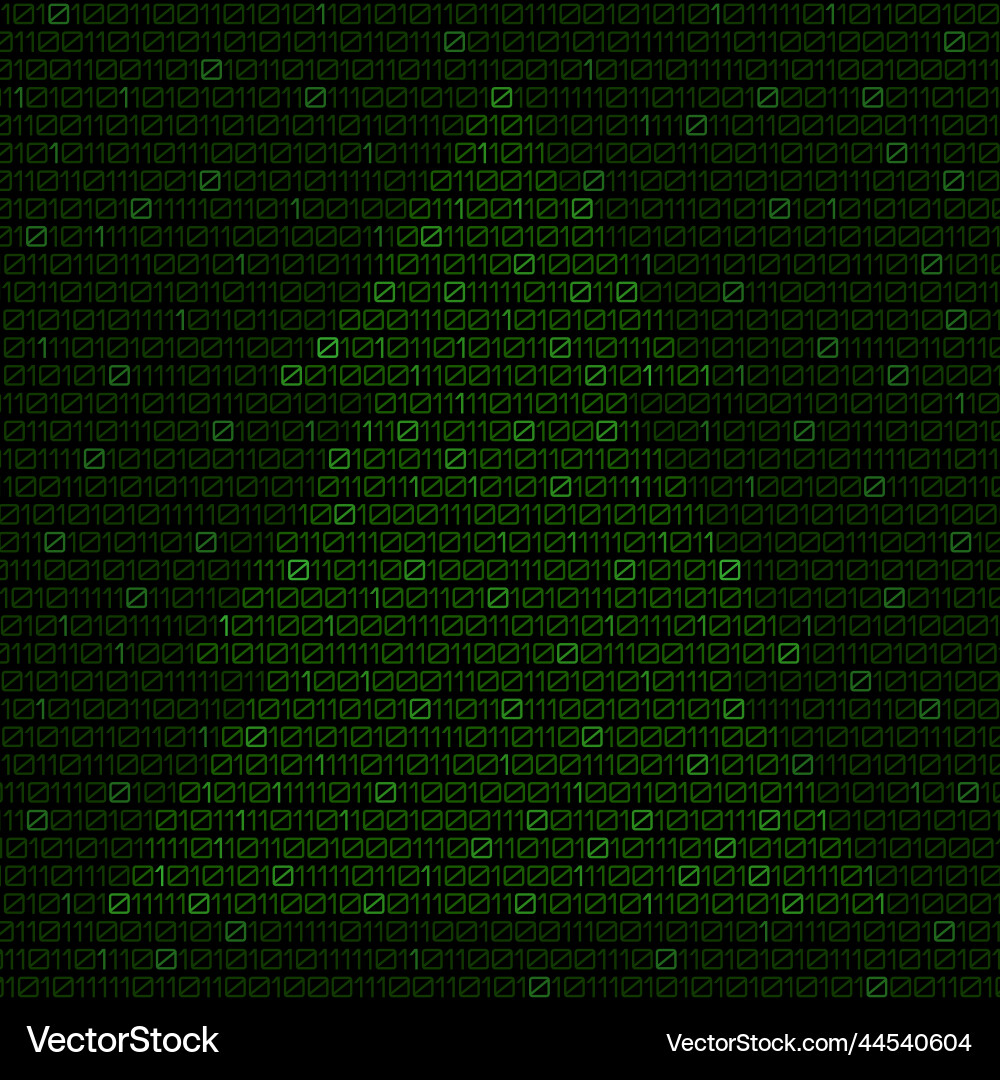 Digitaler Weihnachtsbaum mit Binärcode Digitaler Weihnachtsbaum mit Binärcode vektorbild