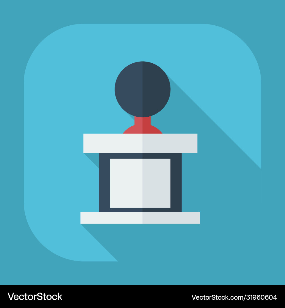 Flat modern design with shadow icons judge Flat modern design with shadow icons judge vector image