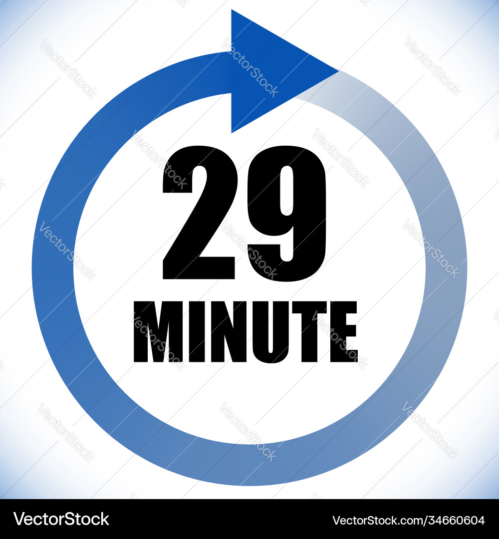 Numbers numerals dial time duration and schedule Vector Image