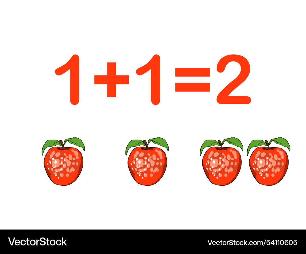 Addition components mathematical formula addend Addition components mathematical formula addend vector image
