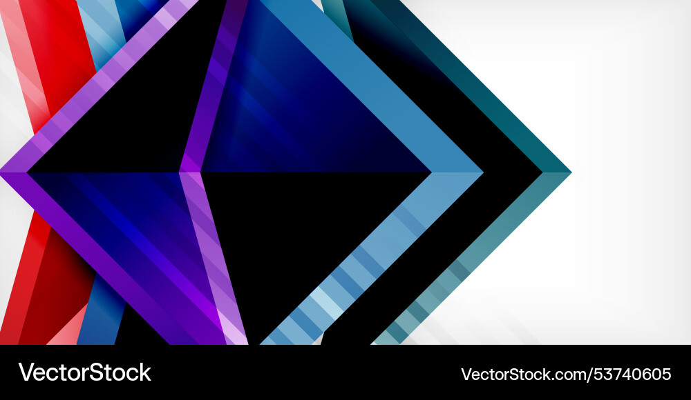 Arrows with 3d effect abstract background Arrows with 3d effect abstract background Vector Image