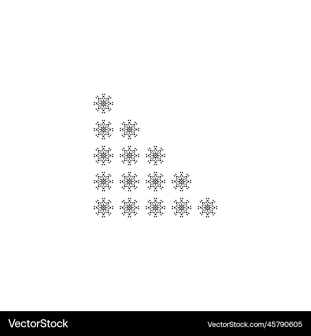 Rating stars icon simple style web site Vector Image