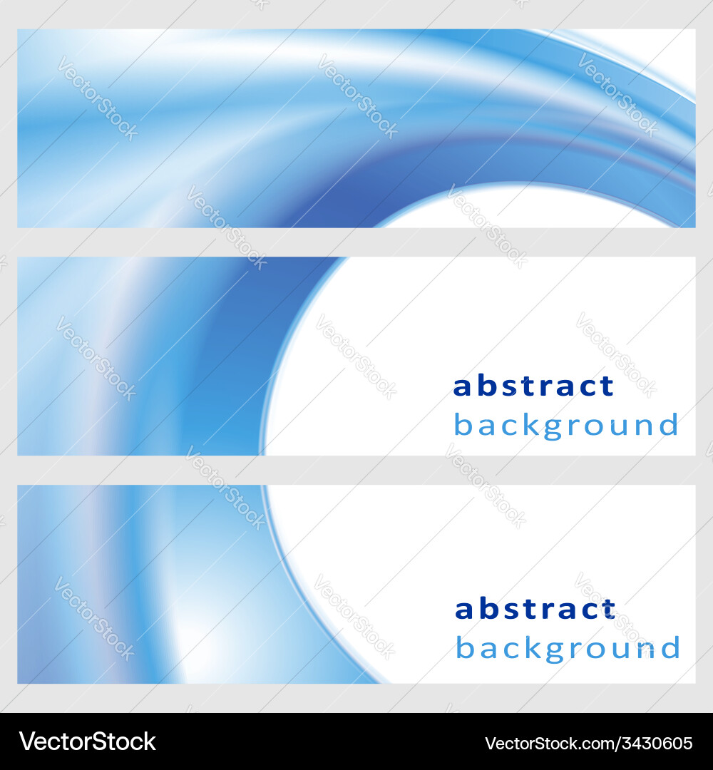 Set abstract background vector image